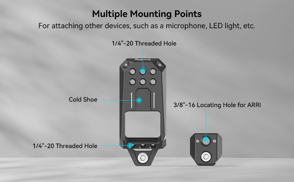 SmallRig Top Plate for Sony FX30 & FX3 XLR Unit