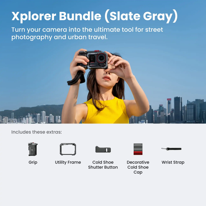 Insta360 Ace Pro 2 Action Camera Dual Battery Xplorer Pro Bundle