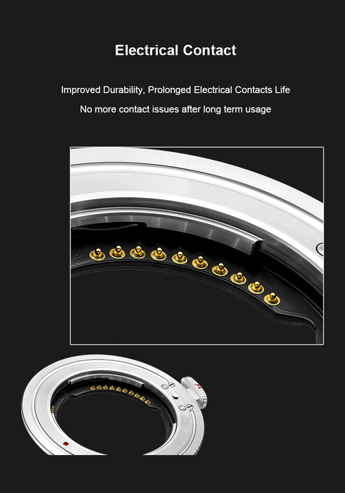 Megadap Sony E-Mount Lens to Nikon Z-Mount Camera Body Autofocus Adapter Pro+