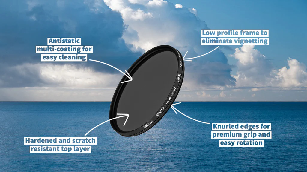 Hoya 49mm EVO Antistatic Circular Polarizer Filter