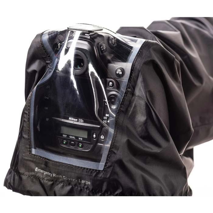 Think Tank Photo Emergency Rain Cover, Large – Black