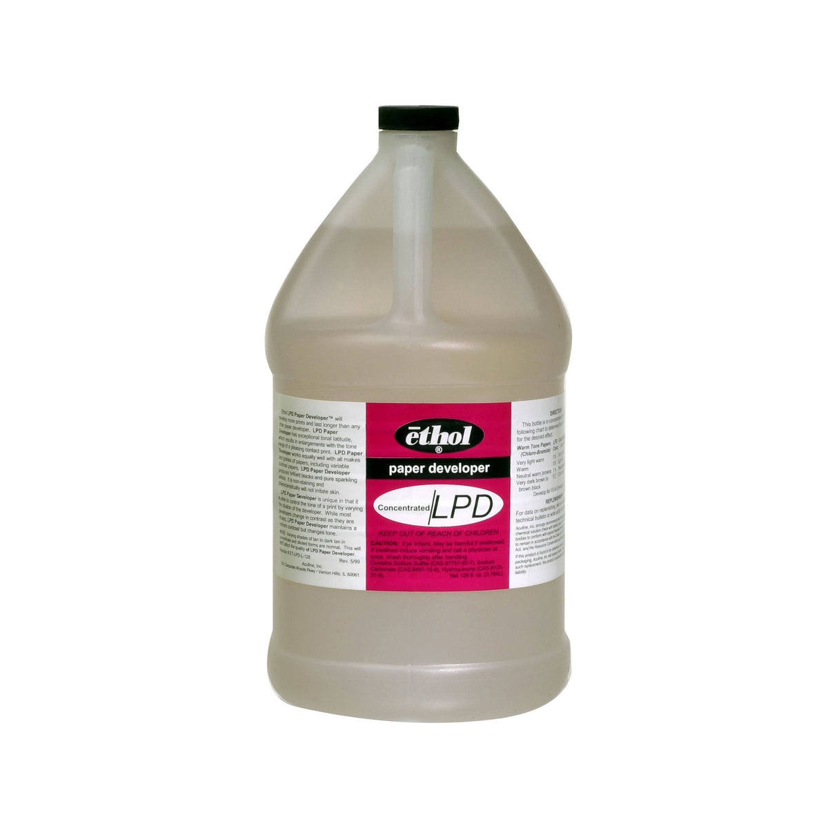 Ethol LPD Liquid Paper Developer 1 Gallon — Glazer's Camera