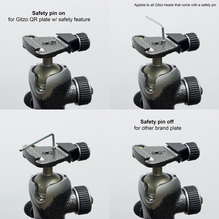 Gitzo GH3382QD Center Ball Head Series 3
