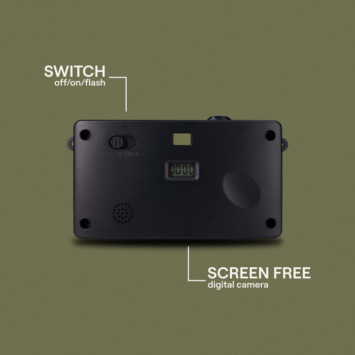 Camp Snap Screen-Free Digital Camera - Forest Green