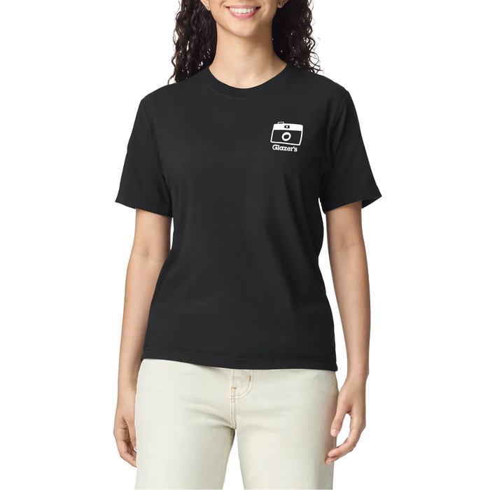 Glazer's Camera Collage T-Shirt Black - Medium