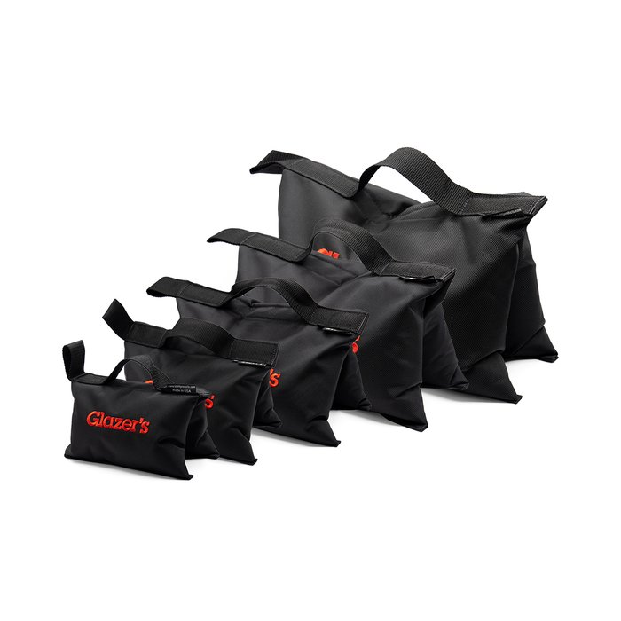 Glazer's Saddle Sandbag, 5 lb - Black