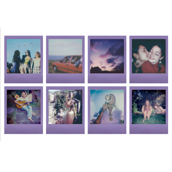 Polaroid Go Color Film Double Pack, Purple Haze Frame - 16 Exposures