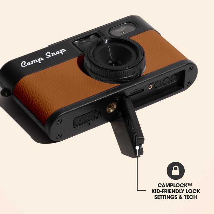Camp Snap 2 Screen-Free Digital Camera - Chestnut Brown