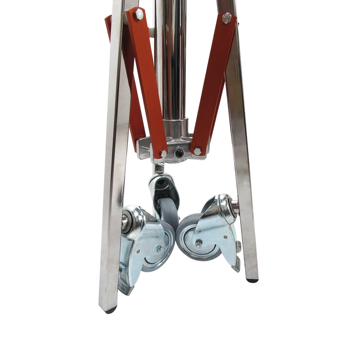Matthews Junior Stand Triple Riser Rolling 12.8' Chrome
