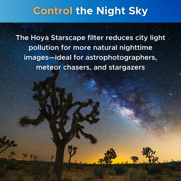 Hoya 72mm Starscape Light Pollution Astrophotography Filter
