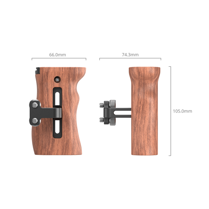 SmallRig Universal Wooden Side Handle HSN2093D