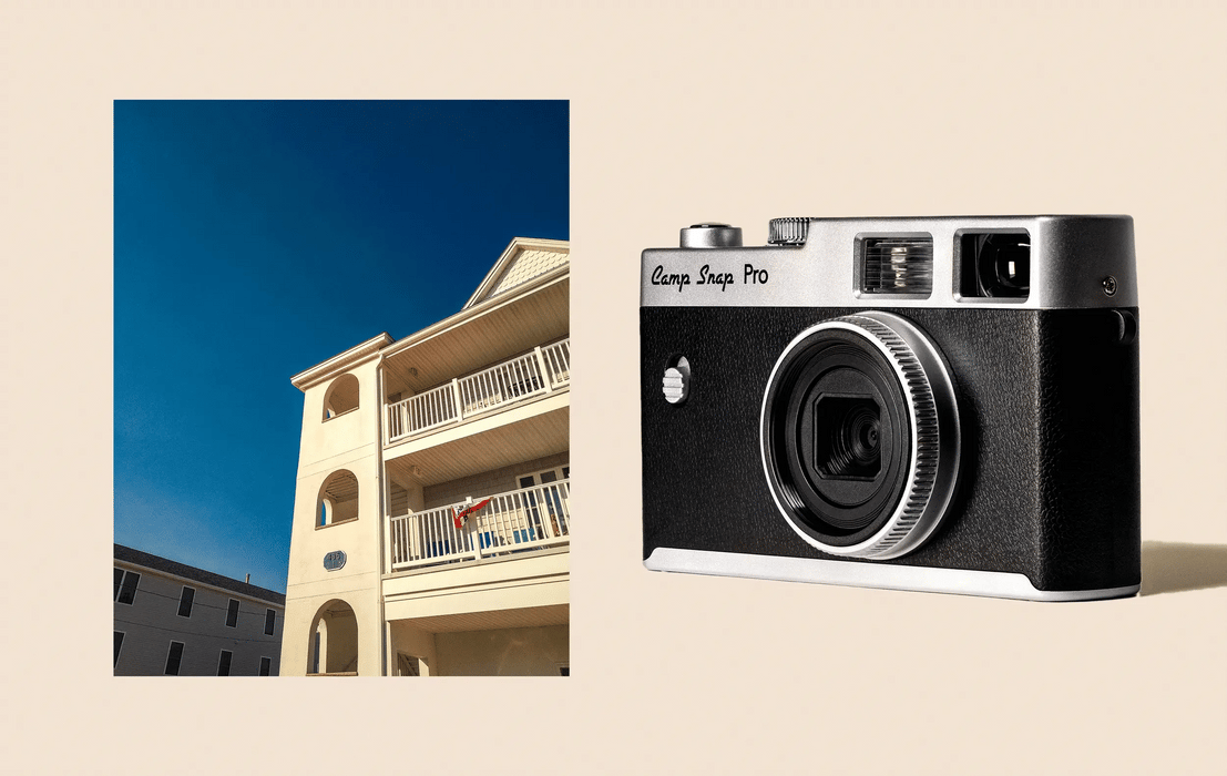 Camp Snap Pro Screen-Free Digital Camera - Silver — Glazer's Camera Camp Snap Pro Screen-Free Digital Camera - Silver — Glazer's Camera