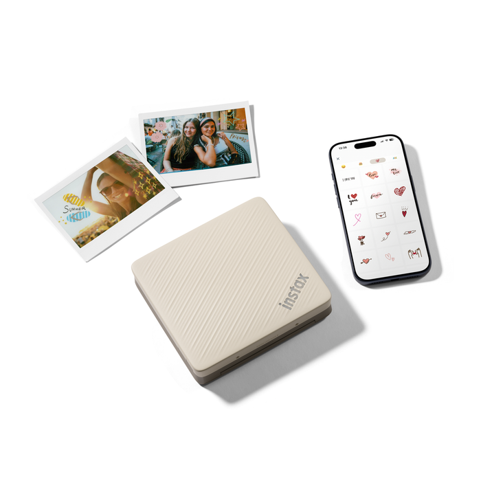 Fujifilm Instax Link WIDE 2 Smartphone Printer - Duo Beige