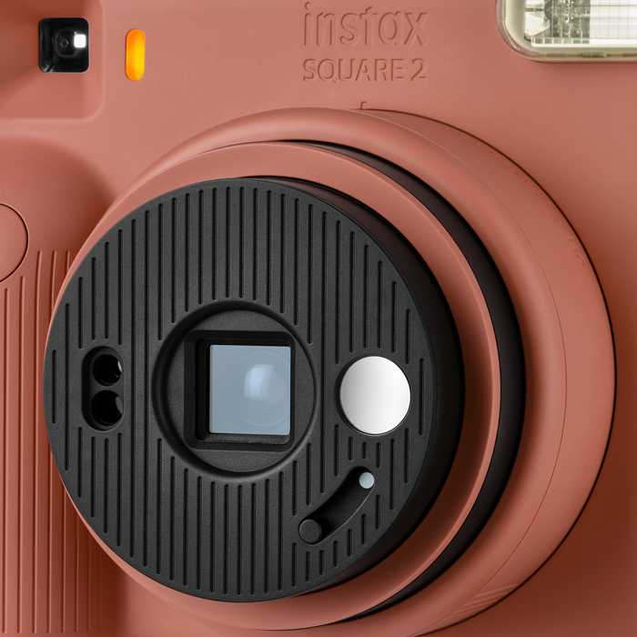 Fujifilm Instax SQUARE 2 Instant Film Camera - Brick Red