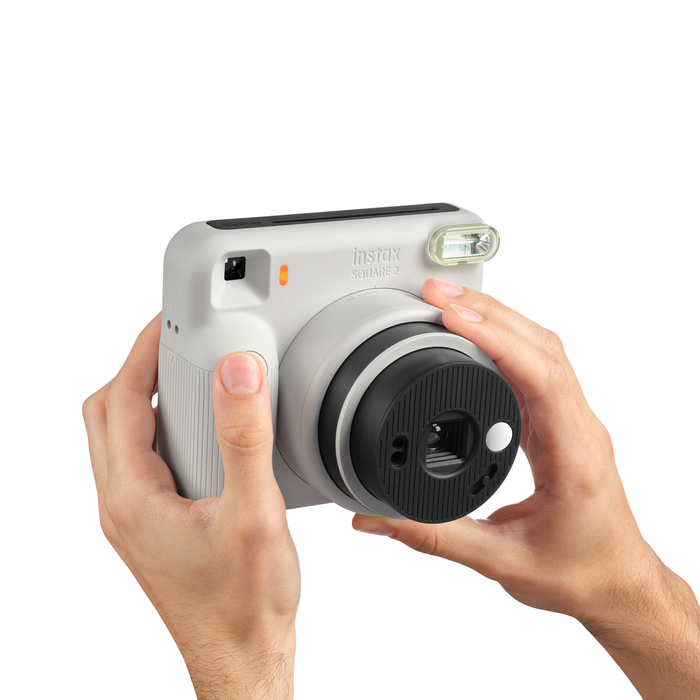 Fujifilm Instax SQUARE 2 Instant Film Camera - Misty White