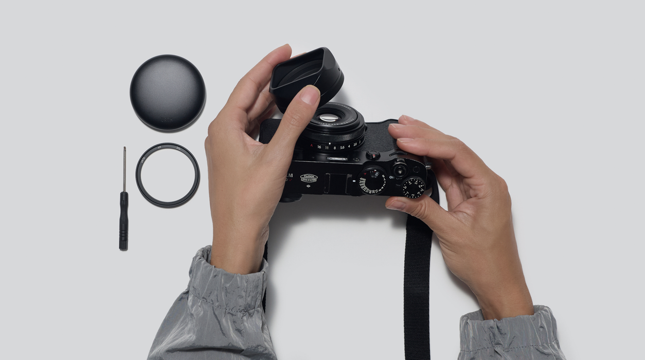 Urth Lens Hood for Fujifilm X100V & X100VI Silver