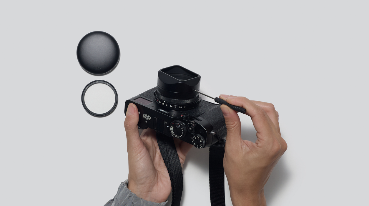 Urth Lens Hood for Fujifilm X100V & X100VI Silver