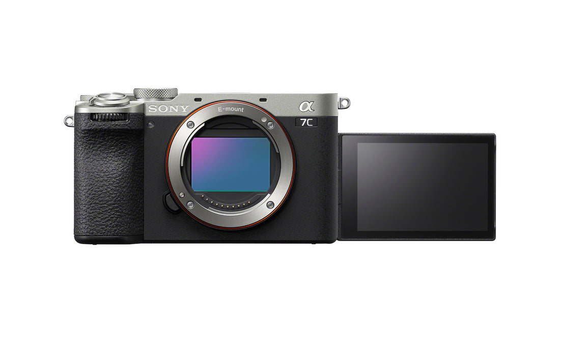 Sony Alpha a7C II Mirrorless Camera with 28-60mm f/4-5.6 Lens - Silver
