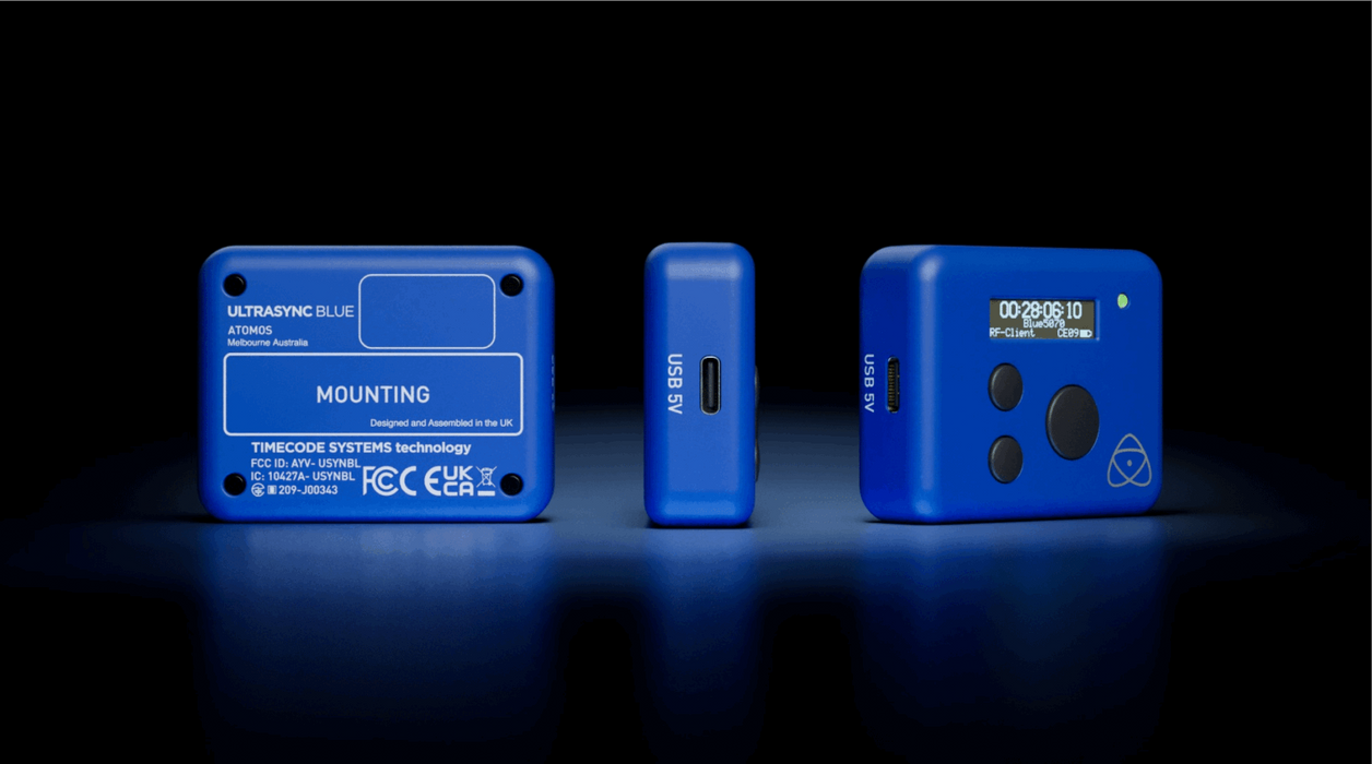 Atomos UltraSync BLUE Wireless Timecode Unit for AtomX SYNC and Ninja V