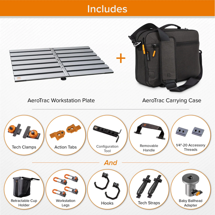 Tether Tools AeroTrac Workstation All-In-One Kit