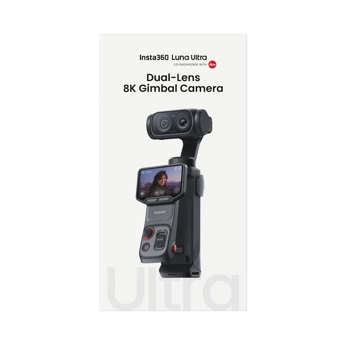 Insta360 Luna Ultra 8K Gimbal Camera Standard Bundle - Cosmic Black