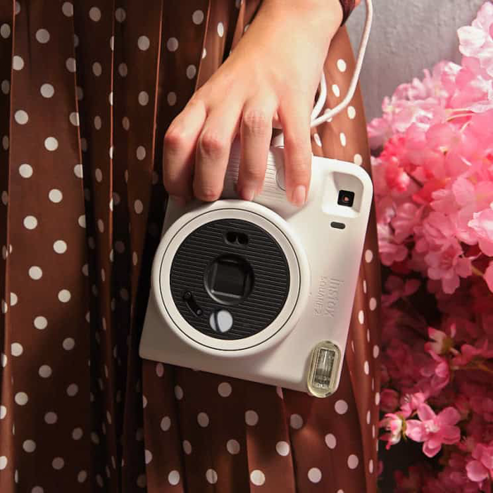 Fujifilm Instax SQUARE 2 Instant Film Camera - Misty White