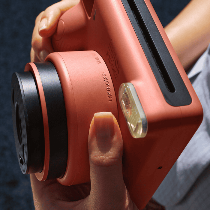 Fujifilm Instax SQUARE 2 Instant Film Camera - Brick Red