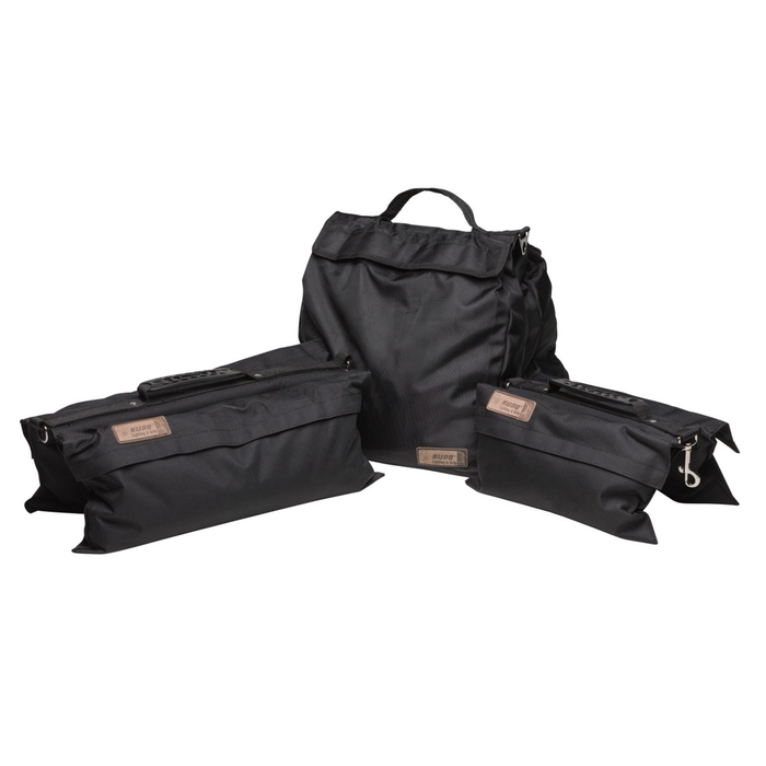 Kupo Hook and Loop Refillable 22.4 lb Sandbag, Empty - Black