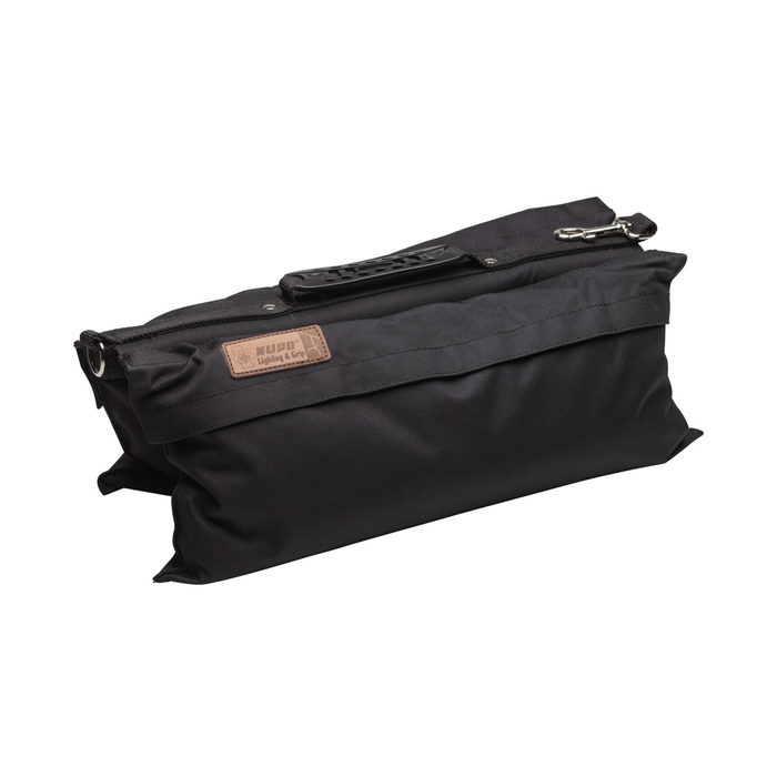 Kupo Hook and Loop Refillable 22.4 lb Sandbag, Empty - Black