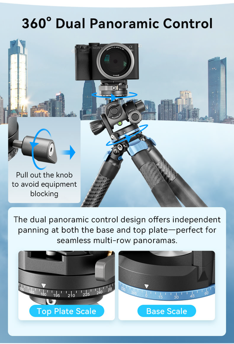 Sirui KS-G3 Geared Tripod Head