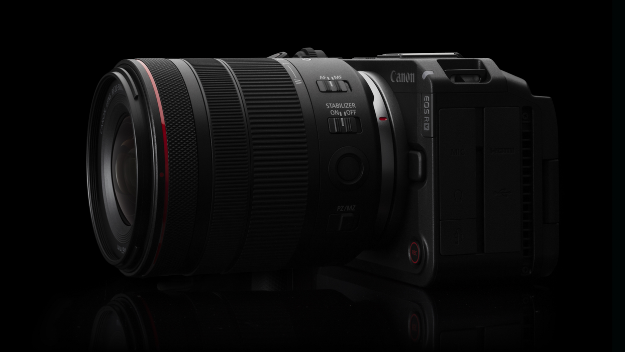Canon EOS R6 V Mirrorless Camera with RF 20-50mm f/4 L IS USM PZ Lens