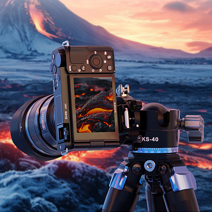 Sirui ST-124 Carbon Fiber Tripod with KS-30 Ball Head