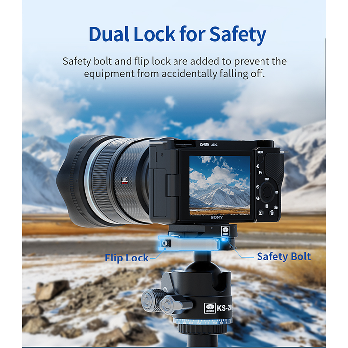 Sirui KS-5 Quick Release Ball Head