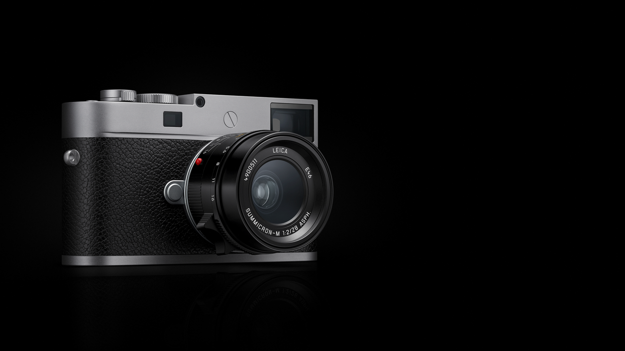 Leica M11-P Rangefinder Camera - Silver Chrome