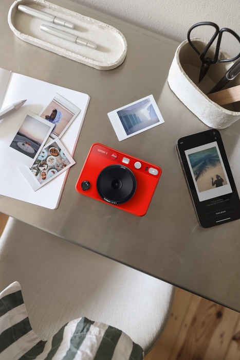 Leica Sofort 2 Hybrid Instant Camera - Red