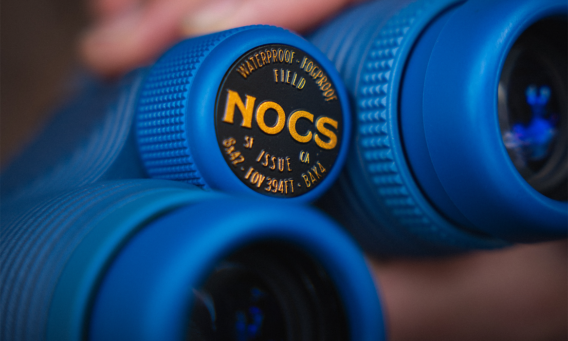 Nocs Provisions Field Issue 8x42 Binoculars - Eddy Blue