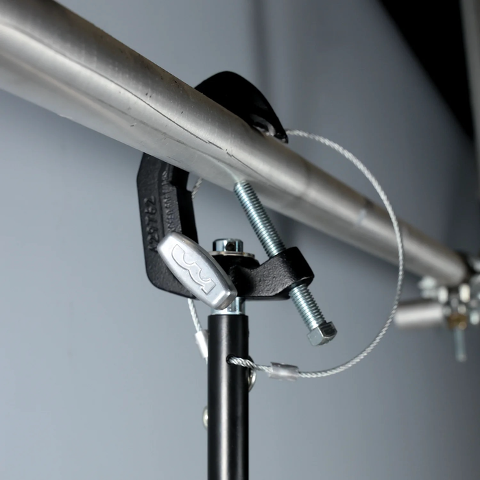 Matthews Lightweight Telescoping Hanger with Pipe Clamp, 4 - 8'