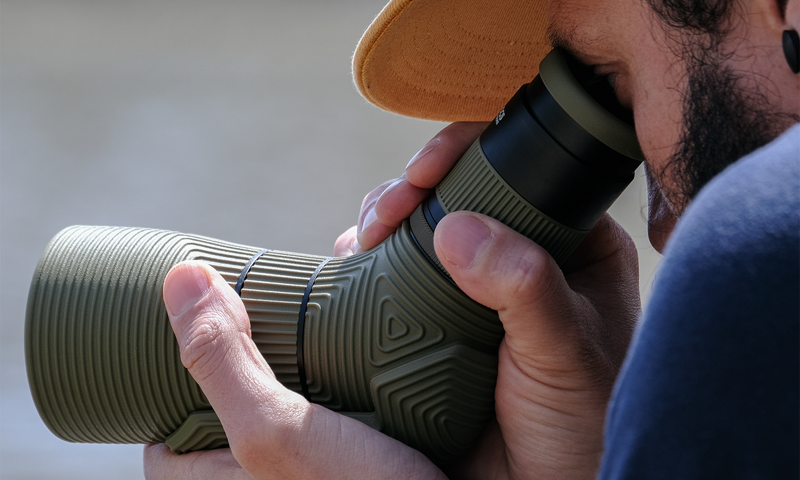 Nocs Provisions Lite View 9-27x56mm Spotting Scope - Saguaro Green