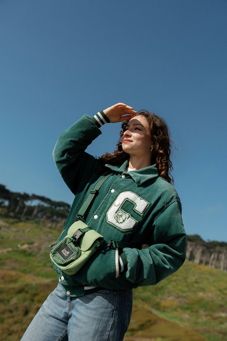 Long Weekend Crossbody Camera Pouch - Moss