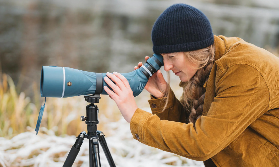 Nocs Provisions Long View 20-60x85mm Spotting Scope - Oxford Blue