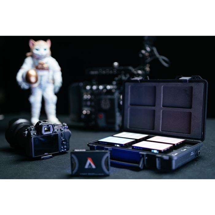 Aputure MC 4-Light Travel Kit with Charging Case