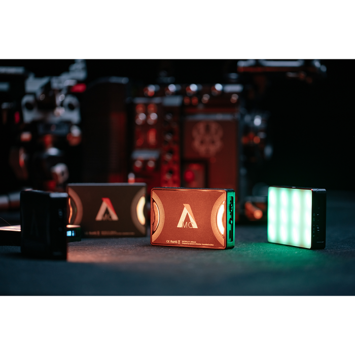 Aputure MC 4-Light Travel Kit with Charging Case