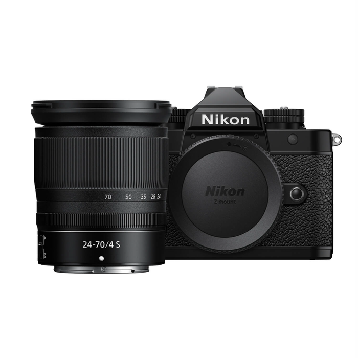 Nikon Zf Mirrorless Camera with Z 24-70mm f/4 S Lens - Silver