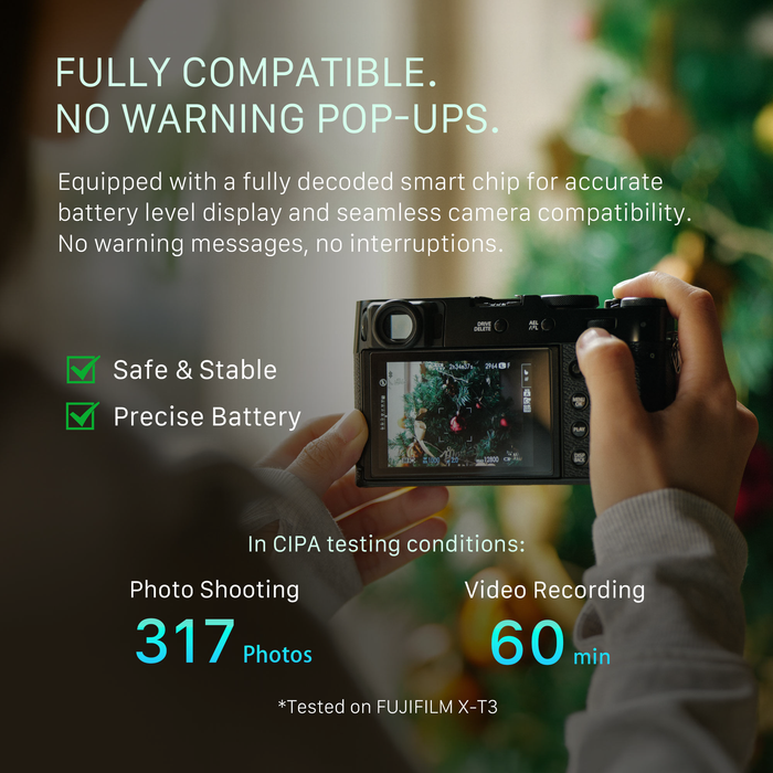 Tilta NP-W126S Battery with USB-C Input (1050mAh) - Forest Green