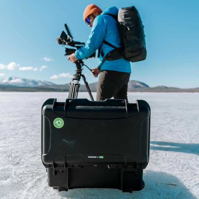 Nanuk R 935 Wheeled Pro Photo Kit Protective Case with Padded Dividers & Lid Organizer - Black