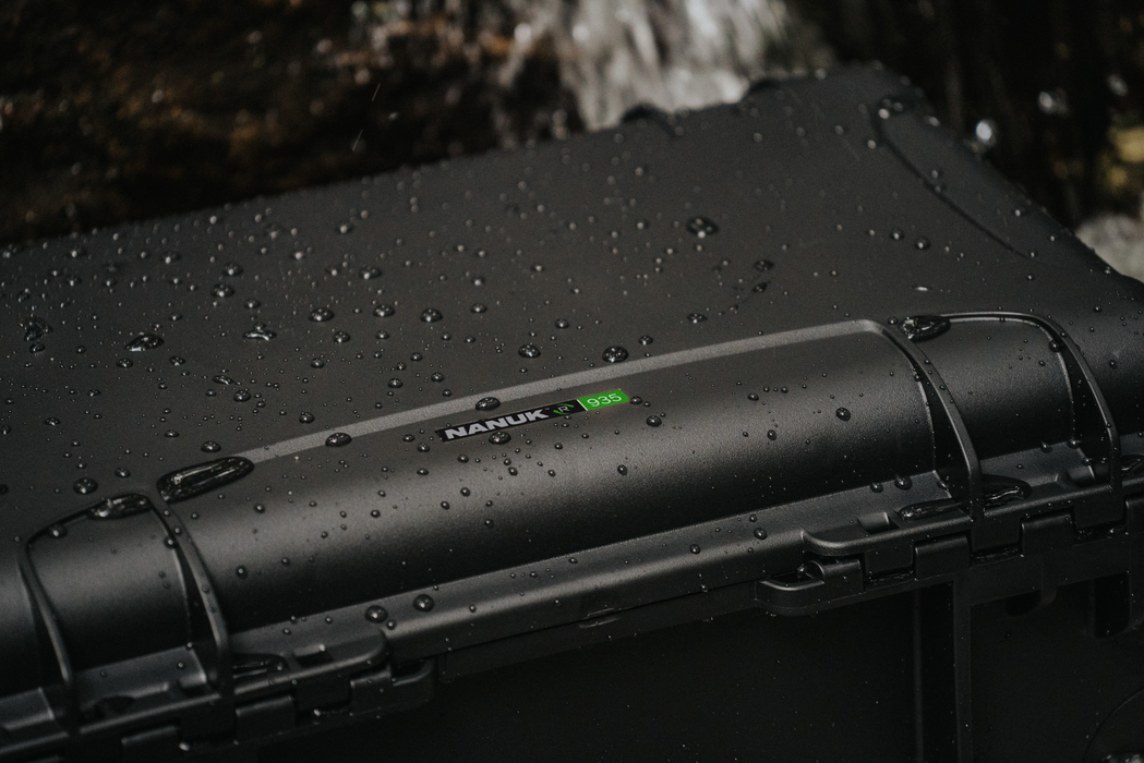 Nanuk R 935 Wheeled Pro Photo Kit Protective Case with Padded Dividers & Lid Organizer - Black