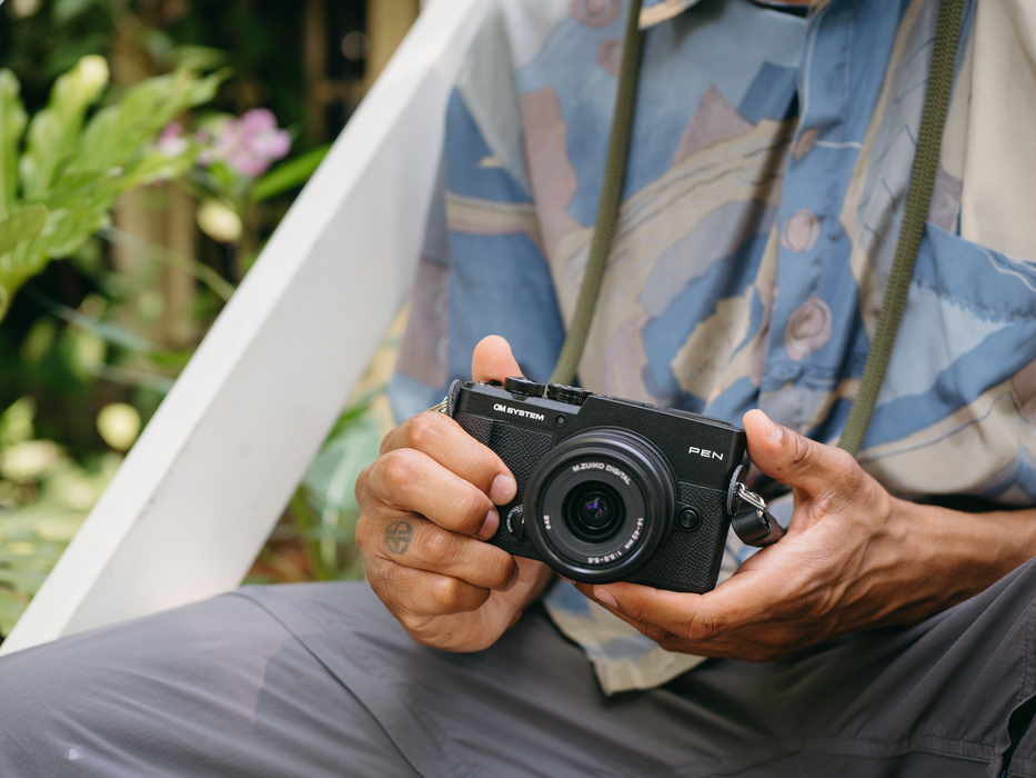 OM System PEN Camera - Black
