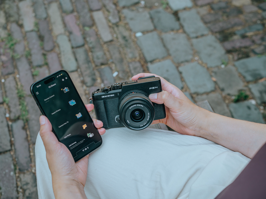 OM System PEN Camera - Black