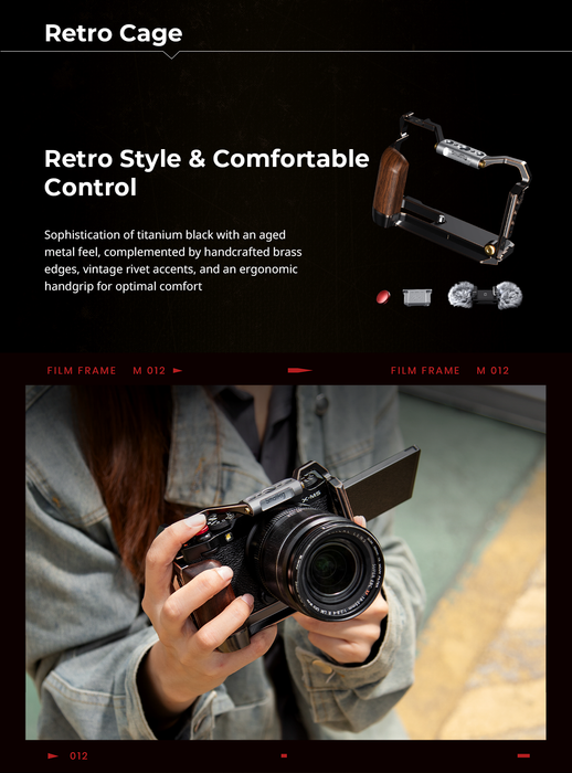 SmallRig "Retro" Cage for Fujifilm X-M5 4892