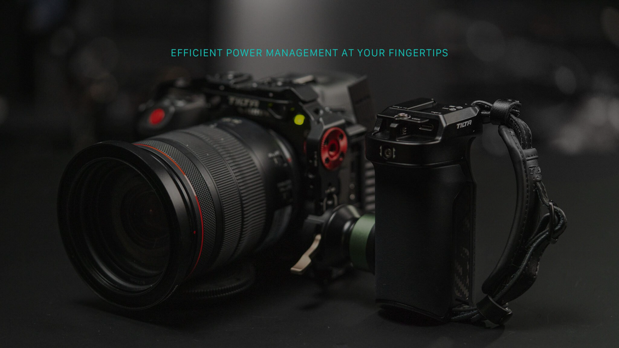 Tilta Left Side PD Handle with Run/Stop Type VIII – Black